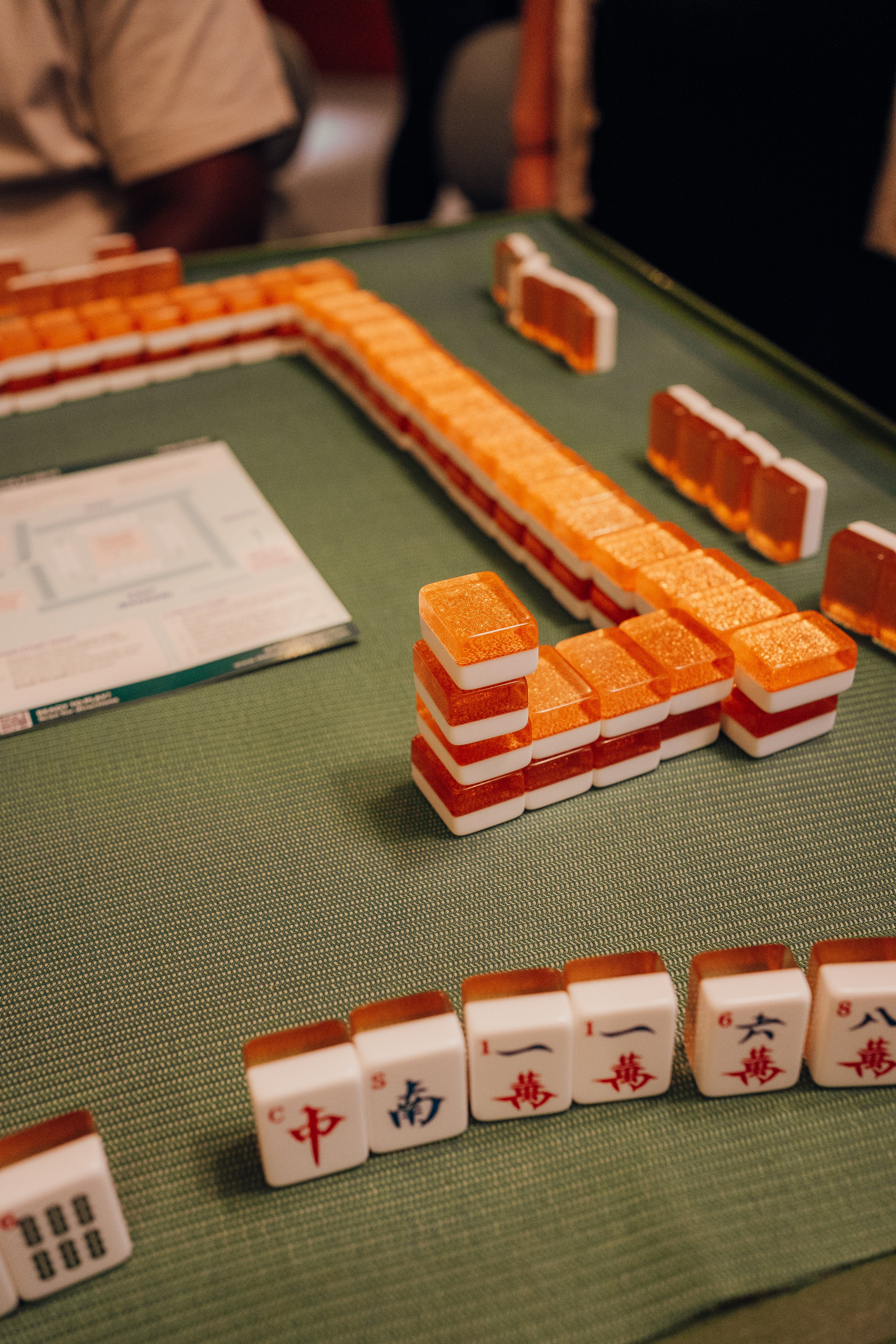 Social mahjong game night